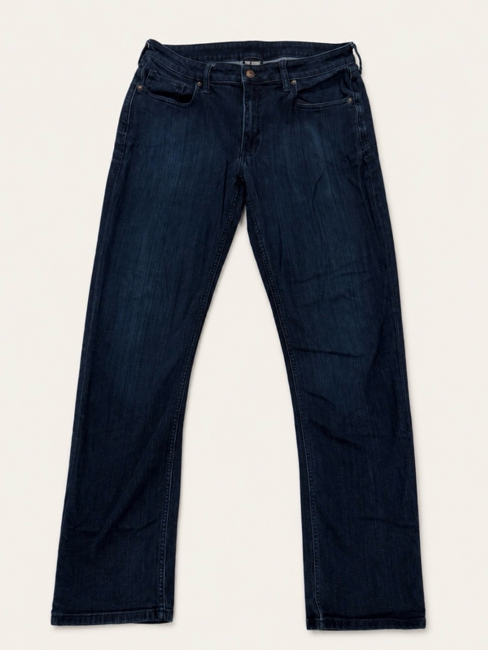 Men's True Classic Straight Jeans in Dark Blue